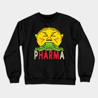 Anti Big Pharma Vomit Crewneck Sweatshirt